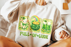 St Patrick's Day PNG, Full Of Luck PNG, Lucky Day PNG, Irish Product Image 4