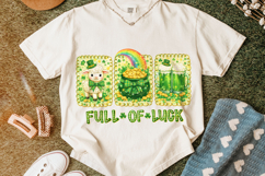 St Patrick's Day PNG, Full Of Luck PNG, Lucky Day PNG, Irish Product Image 5