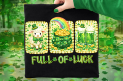 St Patrick's Day PNG, Full Of Luck PNG, Lucky Day PNG, Irish Product Image 7