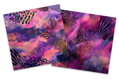 Cosmic Animal Shimmer Digital Paper Product Image 2