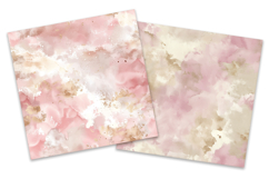 Blush Gold Elegance Digital Paper Pack Product Image 2