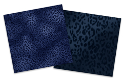 Navy Leopard Texture Digital Paper Product Image 3