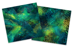 Emerald Animal Shimmer Digital Paper Product Image 2