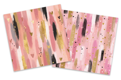 Brushstroke Love Digital Paper Pack Product Image 2