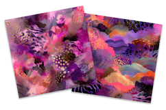 Cosmic Animal Shimmer Digital Paper Product Image 3