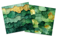 Abstract St. Patrick’s Digital Paper Pack Product Image 2