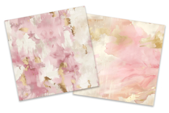 Blush Gold Elegance Digital Paper Pack Product Image 3