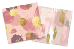 Blush Gold Luxe Abstract Digital Paper Pack Product Image 3