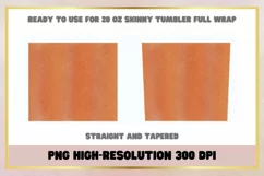 20 Oz Skinny Tumbler Glitter Gold sublimation Product Image 2
