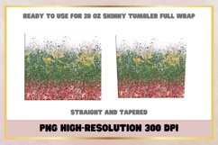 20 oz Skinny Tumbler Christmas Glitter Product Image 2