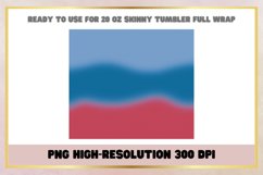 Christmas abstract 20 oz Skinny Tumbler Sublimation Wrap Product Image 2