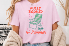 Fully Booked for Summer PNG, Summer Book Lover Sublimation Product Image 3