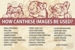 Peeking Calf SVG | Comic Animal SVG | Funny Animals SVG Product Image 2