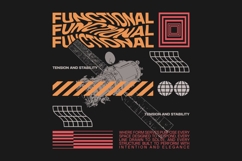 Functional Urban Maximalism T-shirt Design Product Image 1
