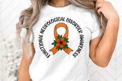 FND Awareness Svg Png Functional Neurological Ribbon Product Image 1