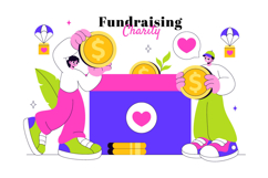 10 Fundraising Charity Illustration Product Image 4