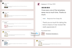 Editable Funeral Invitation Canva Template Product Image 2