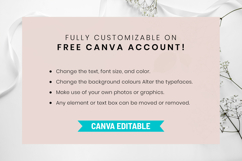 Editable Funeral Invitation Canva Template Product Image 8