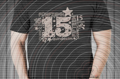 Fifteen Cutting File SVG DXF Product Image 2
