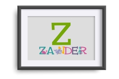 Funky Aquarium Color Font Product Image 5