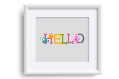 Funky Aquarium Color Font Product Image 6