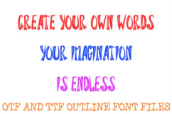 Funky Doodle Handwriting ABC Font Hand Drawn Letters OTF TTF Product Image 3