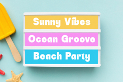 Funky Glitter - Modern Sans Display Font Product Image 5