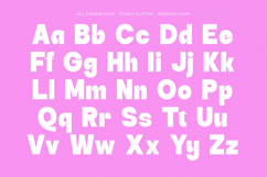 Funky Glitter - Modern Sans Display Font Product Image 13