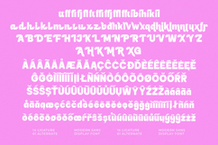 Funky Glitter - Modern Sans Display Font Product Image 19