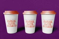 Funky Motion - Groovy Playful Display Font Product Image 2