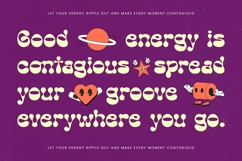 Funky Motion - Groovy Playful Display Font Product Image 3