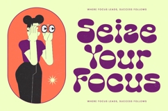 Funky Motion - Groovy Playful Display Font Product Image 6