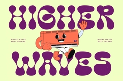 Funky Motion - Groovy Playful Display Font Product Image 15