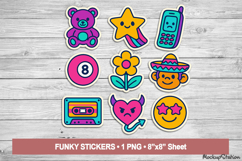 Vintage Y2K Stickers Cute Girly Aesthetic Kawaii PNG Clipart Product Image 1