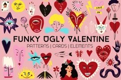 Funky Ugly Valentine Graphic Bundle Product Image 1