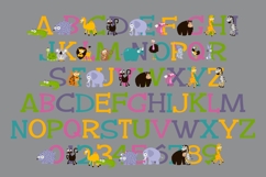 Funky Zoo Color Font Product Image 4