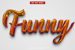 Funny 3D editable text effect Product Image 1