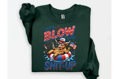 Funny 4th of July Highland Cow PNG Product Image 3