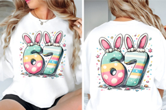 Funny 67 Easter Bunny Ears PNG Product Image 5
