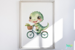 Funny Alligator Clipart Product Image 6