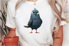 Funny And Cute Birds Clipart Product Image 2