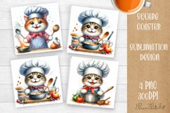 Funny animal Coaster Sublimation |cute animal Product Image 1