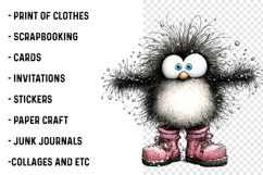 Funny Animal Boot Clipart Product Image 2