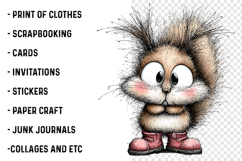 Funny Animal Boot Clipart Product Image 2