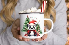 Funny animal christmas clipart Sublimation PNG Product Image 3