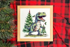 Funny animal christmas clipart Sublimation PNG Product Image 3
