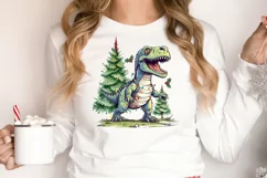 Funny animal christmas clipart Sublimation PNG Product Image 2