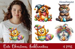 Spring animal Sarcastic easter Clipart Product Image 1