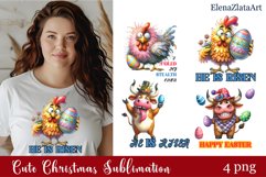 Spring animal Sarcastic easter Clipart Product Image 1
