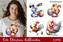 Spring animal Sarcastic easter Clipart Product Image 1